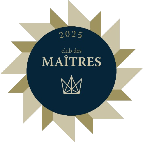Insigne officiel Club des maîtres 2025